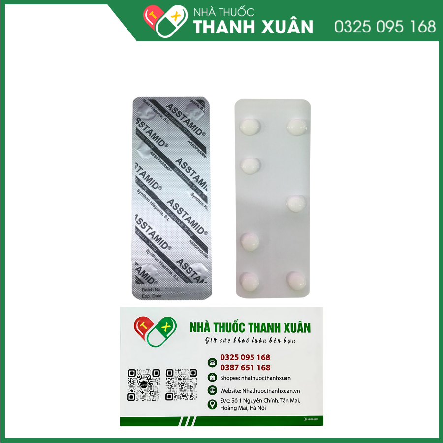 Asstamid 50mg điều trị ung thư tuyến tiền liệt tiến triển